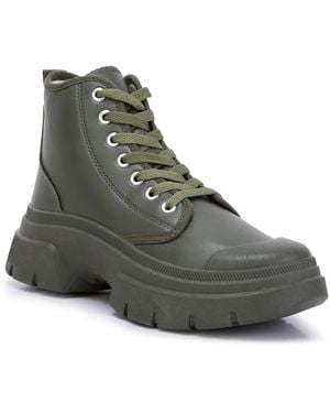 LONDON RAG Roxane Combat Boot - Black