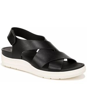 Dr. Scholls Time Off Sea Wedge Sandal - Black
