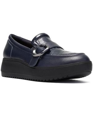 Clarks Zylah Vine Loafer - Blue