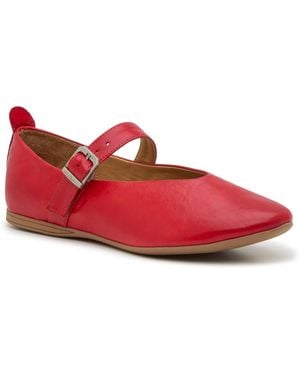 Miz Mooz Kiki Mary Jane Flat - Red