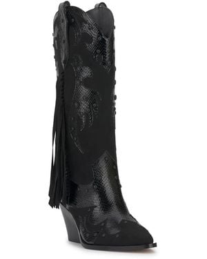 Jessica Simpson Piarin Cowboy Boot - Black