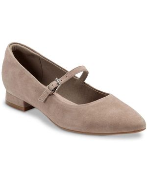 Rockport Taren Mary Jane Flat - Brown