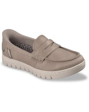 Skechers Hands Free Slipins: Bobs From Arch Comfort Sunfest Loafer - Gray