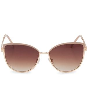 Jessica Simpson Twotone Cateye Sunglasses - Pink