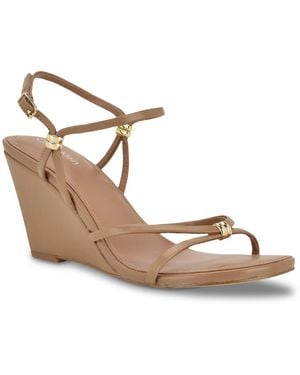 Calvin Klein Deliney Wedge Sandal - Black