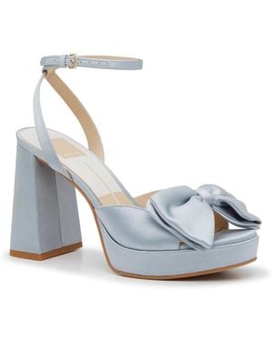 Dolce Vita Poppi Platform Sandal - White
