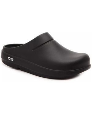 OOFOS Oocloog Clog - Black