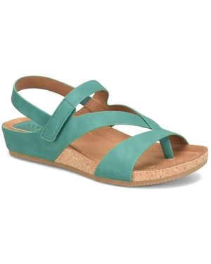 EuroSoft Gianetta Wedge Sandal - Blue