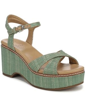 Naturalizer Dovie Platform Sandal - Green