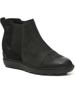 Sorel Evie Ii Wedge Chelsea Boot - Black