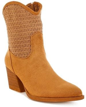 LONDON RAG Bimmy Western Boot - Brown