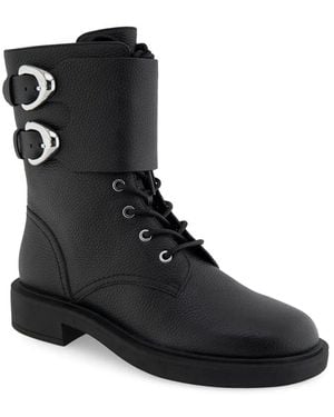 Aerosoles Gobetta Combat Bootie - Black