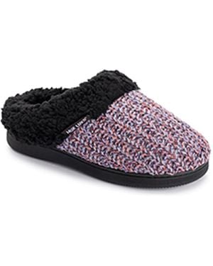 Muk Luks Suzanne Clog Slipper - Purple
