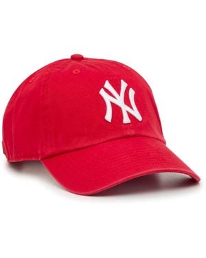 '47 New York Yankees Clean Up Baseball Cap - Red