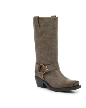 Frye & Co. Lorrie Western Boot - Black