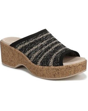 LifeStride Very Ready Wedge Sandal - Black