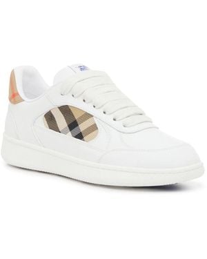 Burberry Terrace Check Sneaker - White
