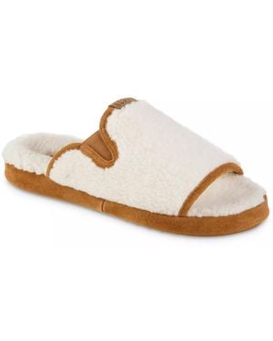 Acorn Harbor Slide Slipper - White