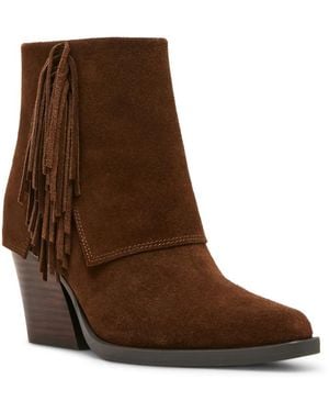 Blondo Odessa Waterproof Western Bootie - Brown
