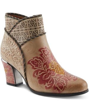 L'ARTISTE Cherish Bootie - Brown