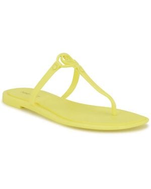 Nine West Dacota Sandal - Yellow
