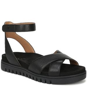 Vionic Uptown Merced Wedge Sandal - Black