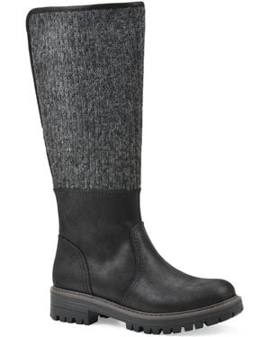 White Mountain Malia Combat Boot - Black