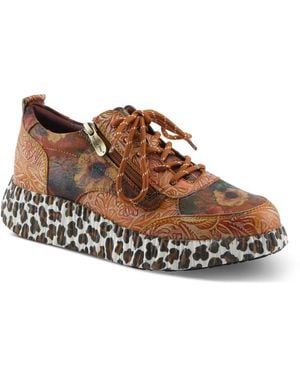 L'ARTISTE Hebe Sneaker - Brown