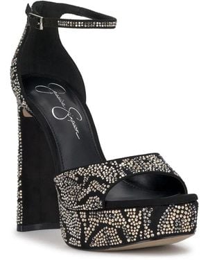 Jessica Simpson Telxia Platform Sandal - Black