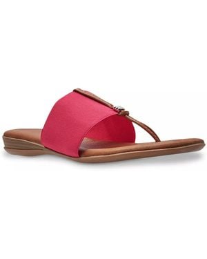 Andre Assous Nice Wedge Sandal - Red