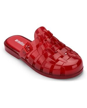 Melissa Possession Jelly Mule - Red