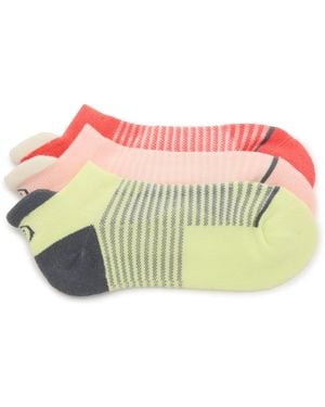 Asics Training No Show Socks 3 Pack - Multicolor
