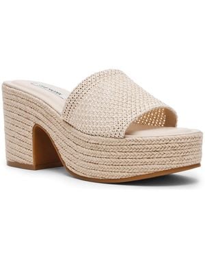 Steve Madden Trippy Espadrille Platform Sandal - Multicolor