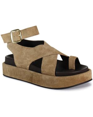 Diba True Sugar Fix Platform Sandal - Black
