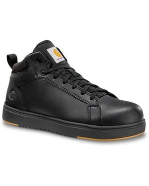 Carhartt Detroit Nano Toe Midtop Slipresistant Work Sneaker - Black