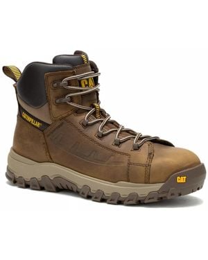 Caterpillar Threshold Rebound Composite Toe Work Boot - Brown