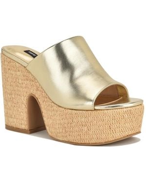 Nine West Olley Platform Sandal - Black