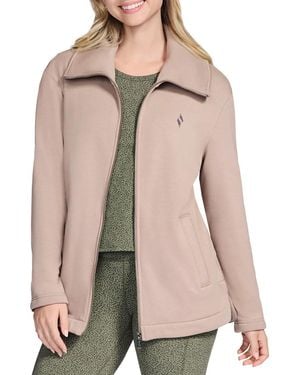 Skechers Go Snuggle Tunic Fullzip Jacket - Pink