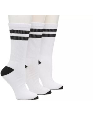 Converse Striped Crew Socks - Black