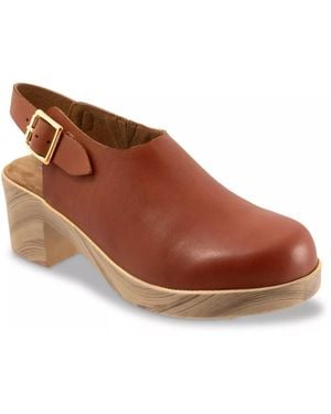 Softwalk Fairbanks Clog - Brown