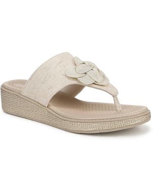 LifeStride Bloom Wedge Sandal - White