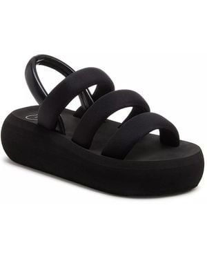 Rocket Dog Smile Platform Sandal - Black