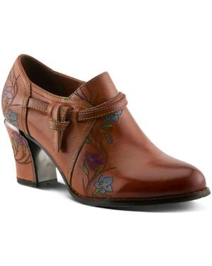 L'ARTISTE Rock Of Ages Bootie - Brown
