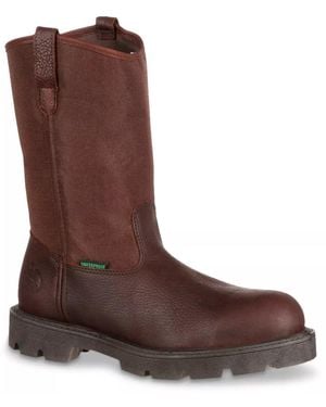 Georgia Boot Homeland Steel Toe Work Boot - Brown