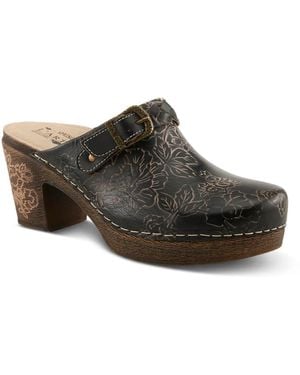 L'ARTISTE Calliroe Clog - Black