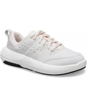 Crocs™ On The Clock Work Sneaker - White