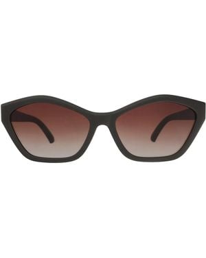 Goodr Walnut Wonderland Cat Eye Sunglasses - Brown