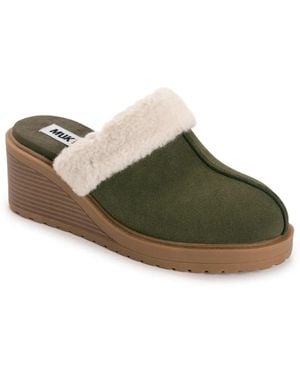 Muk Luks Sophia Wedge Mule - Green