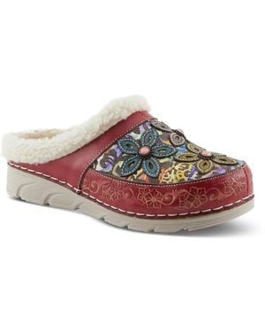 L'ARTISTE Honestela Clog - Red