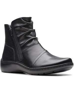 Clarks Cora Pace Bootie - Black